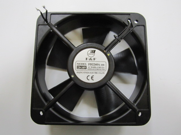 Вентилятор плоский (квадратный) F&F FD2260A (2HB) 220x220x60